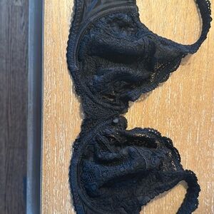 Chantelle black lace bra